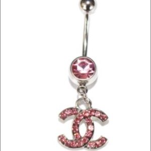 Co co pink belly button ring